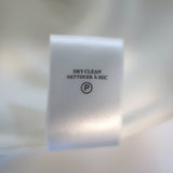 A.L.C. Carey II Puff Sleeve Top White Crepe Size 8