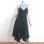 LoveShackFancy Melody Broderie Anglaise Midi Dress Black Size Large