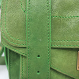 Proenza Schouler PS1 Mini Crossbody Bag Green Leather
