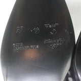 Off-White Dolls Tie Dye Suede Pointed Toe Wedge Boots Black Size 37 NEW