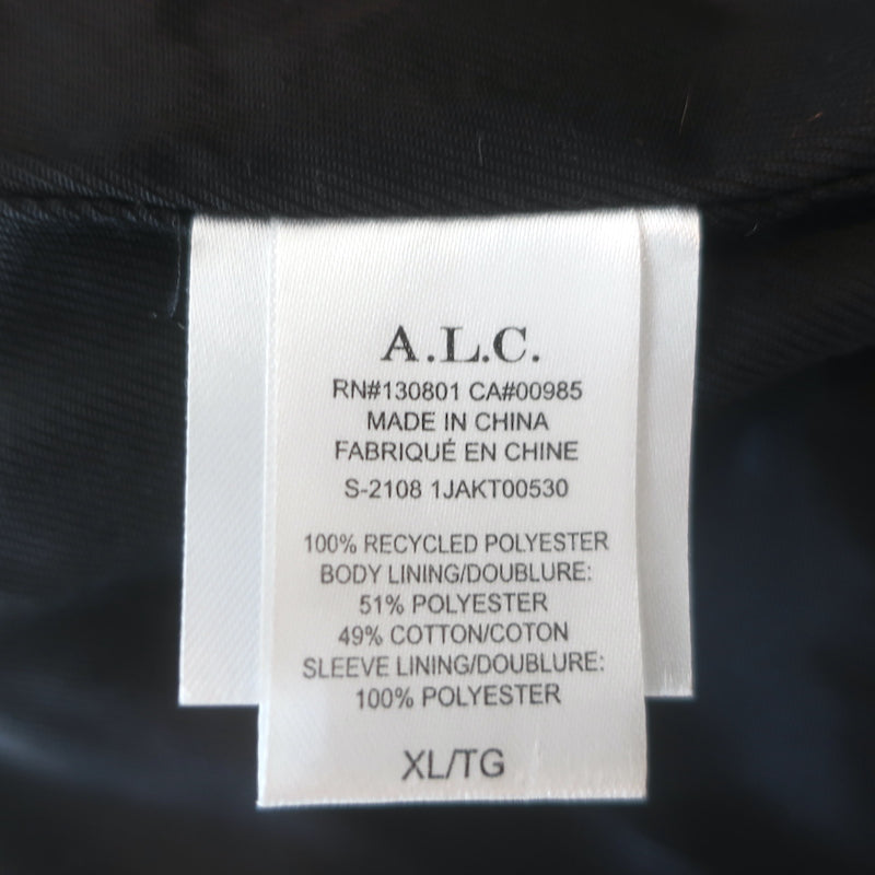 A.L.C. Stefan coat Extra Large, label