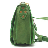 Proenza Schouler PS1 Mini Crossbody Bag Green Leather
