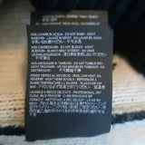 Balenciaga Allover Logo Sweater Black Wool-Camel Size 34 Crewneck Pullover