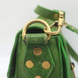 Proenza Schouler PS1 Mini Crossbody Bag Green Leather
