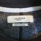 Isabel Marant Etoile Gallian Logo Sweatshirt Red/Ecru Cotton Size 38