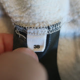 Isabel Marant Etoile Gallian Logo Sweatshirt Red/Ecru Cotton Size 38