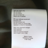 Anine Bing T-Back Mini Slip Dress Army Green Cotton-Silk Size Extra Small