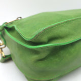 Proenza Schouler PS1 Mini Crossbody Bag Green Leather