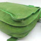 Proenza Schouler PS1 Mini Crossbody Bag Green Leather
