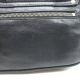 Proenza Schouler PS1 Pouch Black Leather Mini Crossbody Bag