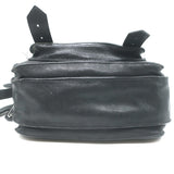 Proenza Schouler PS1 Pouch Black Leather Mini Crossbody Bag