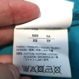 Off-White c/o Virgil Abloh Tape Arrows T-Shirt Blue Cotton Size Extra Small