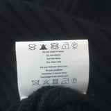 Michael Kors Collection Ribbed Cashmere Turtleneck Dress Black Size Extra Small