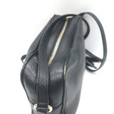 Gucci Small Soho Disco Crossbody Bag Black Pebbled Leather