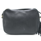 Gucci Small Soho Disco Crossbody Bag Black Pebbled Leather