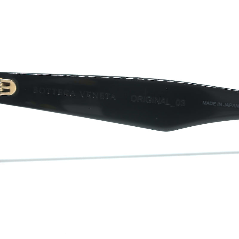 Bottega Veneta Original 03 Wayfarer Sunglasses Black/Gold BV1003S 001