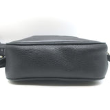 Gucci Small Soho Disco Crossbody Bag Black Pebbled Leather