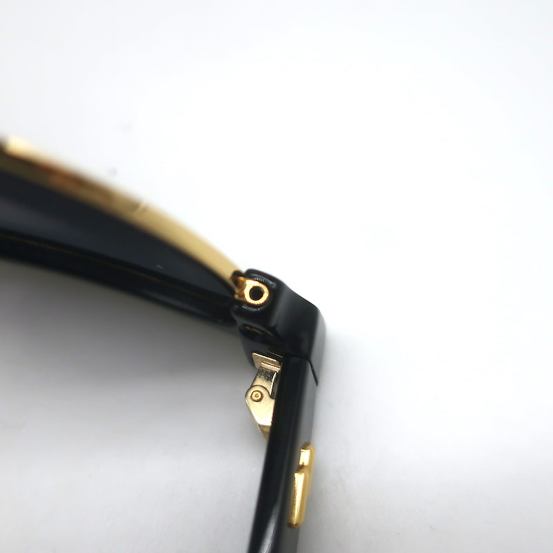 Bottega Veneta Original 03 Wayfarer Sunglasses Black/Gold BV1003S 001