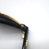 Bottega Veneta Original 03 Wayfarer Sunglasses Black/Gold BV1003S 001