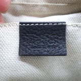 Gucci Small Soho Disco Crossbody Bag Black Pebbled Leather