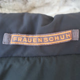 Frauenschuh Noemi Multi Ripstop Ski Jacket with Rex Fur-Trim Hood White Size 1