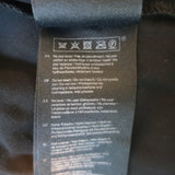 Maje Tiered Lame Midi Dress Metallic Blue Size 36