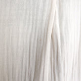 Xirena Smocked Long Sleeve Maxi Dress Ecru Cotton Gauze Size Medium