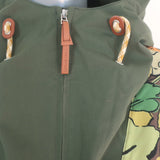 Tory Burch Tory Sport Printed Half-Zip Anorak Yellow/Multi Floral Size Small