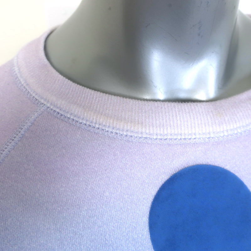Isabel Marant Etoile Milly Crewneck Logo Sweatshirt Purple &amp; Pink Ombre Size 36