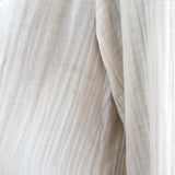 Xirena Smocked Long Sleeve Maxi Dress Ecru Cotton Gauze Size Medium