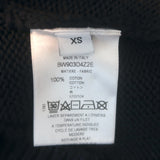 Givenchy Intarsia 4G navy cotton crewneck sweater, pre-owned authentic luxury, size XS (unisex)