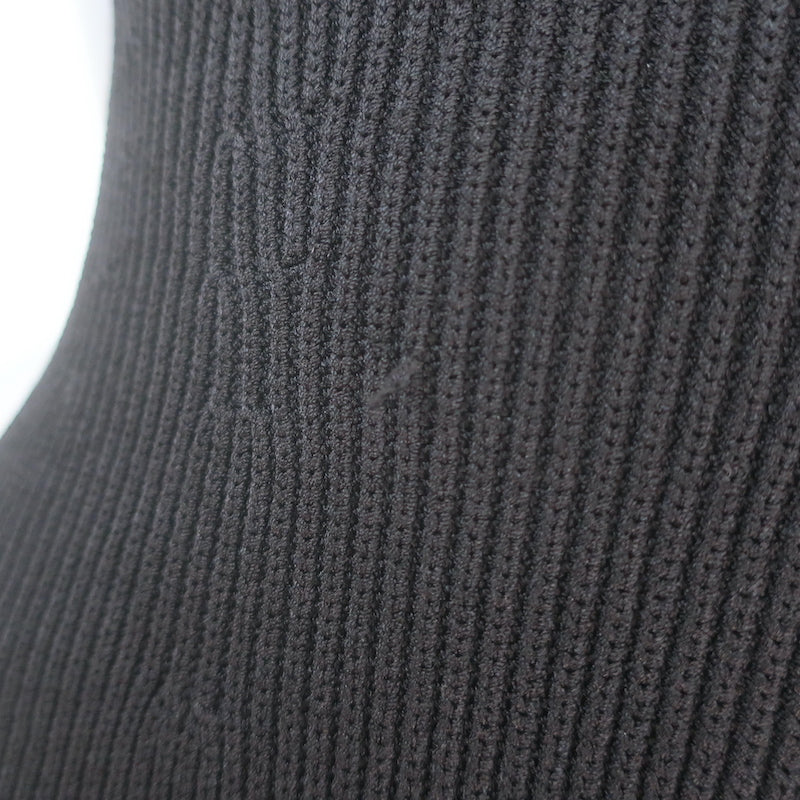 Toteme Contour Rib Tank Top Black Knit Size Extra Small