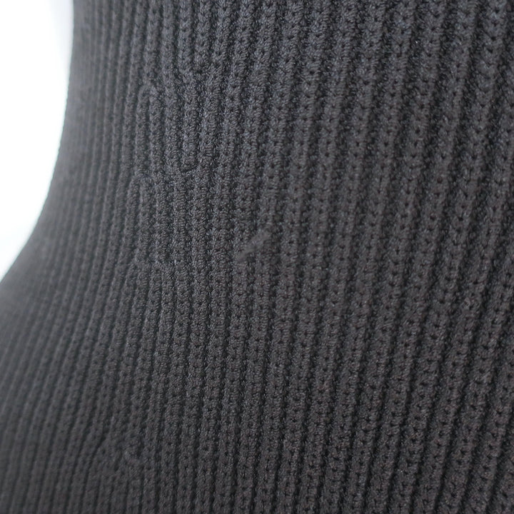 Toteme Contour Rib Tank Top Black Knit Size Extra Small
