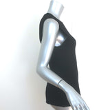 Toteme Contour Rib Tank Top Black Knit Size Extra Small