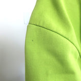 The Alchemist Embroidered Crewneck Sweatshirt Lime Green Size Large Unisex