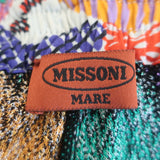 Missoni Mare Coverup Shorts Purple/Green Lurex Knit Size 42