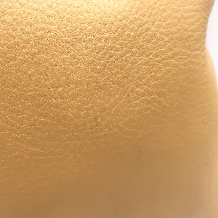 Hermes Massai 32 Hobo Bag Beige Clemence Leather