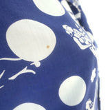 Comme des Garcons Hawaii Print Midi Shirt Dress Blue/White Size Extra Small