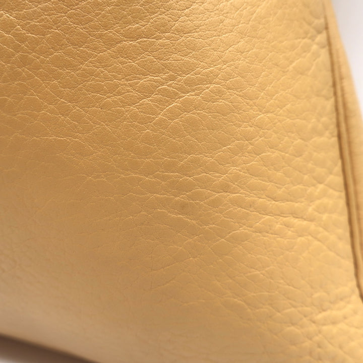 Hermes Massai 32 Hobo Bag Beige Clemence Leather