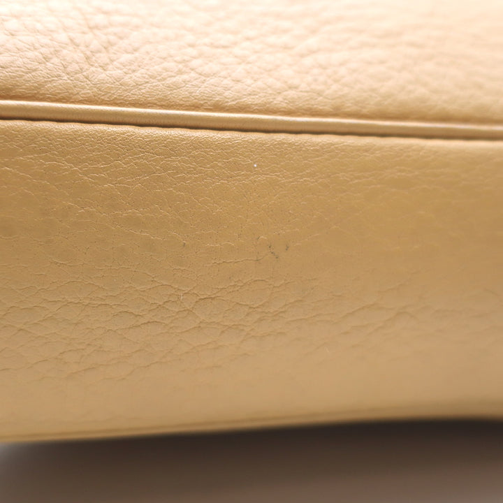 Hermes Massai 32 Hobo Bag Beige Clemence Leather