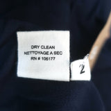 Ulla Johnson Maria Tiered Ruffle Midi Skirt Navy Floral Print Size 2 NEW