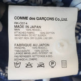 Comme des Garcons Hawaii Print Midi Shirt Dress Blue/White Size Extra Small