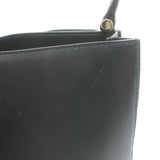 Bottega Veneta Mount Chain-Strap Shoulder Bag Black Leather NEW