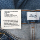 Citizens of Humanity Blaine Horsebit Straight-Leg Jeans Alma Wash Size 27 NEW