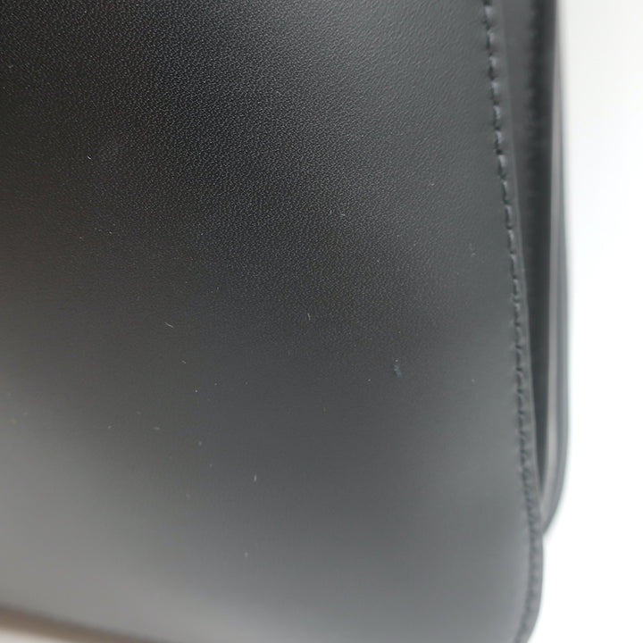 Bottega Veneta Mount Chain-Strap Shoulder Bag Black Leather NEW