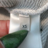 Celine logo hoodie sweatshirt in heather gray cotton-cashmere, size XS — authentic pre-owned luxury.