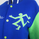 Louis Vuitton  Virgil Abloh Taurillon Gradient Varsity Jacket Blue/Green Size 52 Unisex