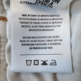 Citizens of Humanity Blaine Horsebit Straight-Leg Jeans Alma Wash Size 27 NEW