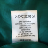 Retrofete Gabrielle Sequin Robe Dress Emerald Size Small Long Sleeve Mini NEW