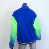Louis Vuitton  Virgil Abloh Taurillon Gradient Varsity Jacket Blue/Green Size 52 Unisex